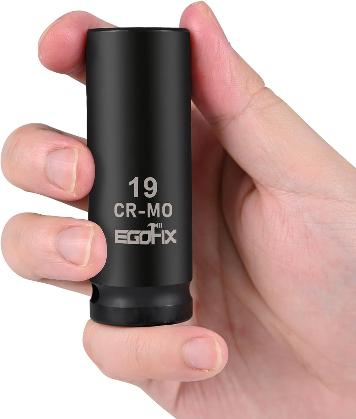 1/2" Drive Deep Impact Socket, 18mm Socket, CR-MO, Metric, 6 Point